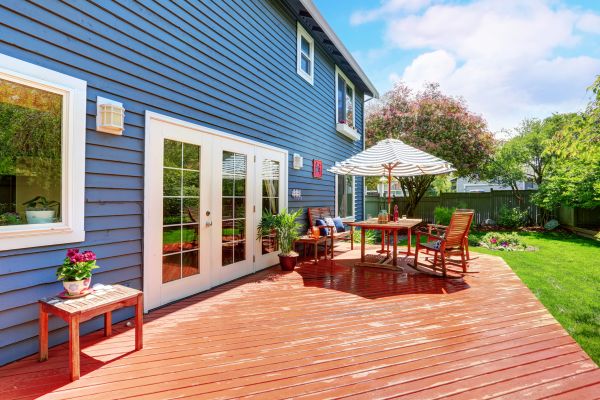 Blue Siding Installation in Sioux Falls